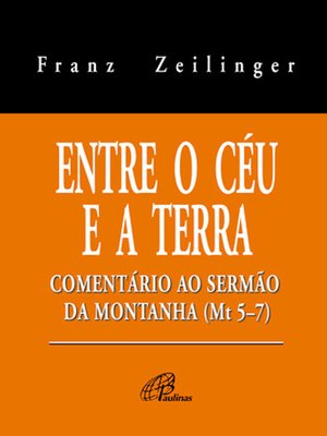 cover image of Entre o céu e a terra